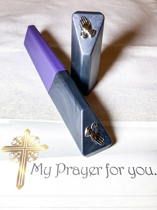 Prayer Capsule :: Purple/Pewter